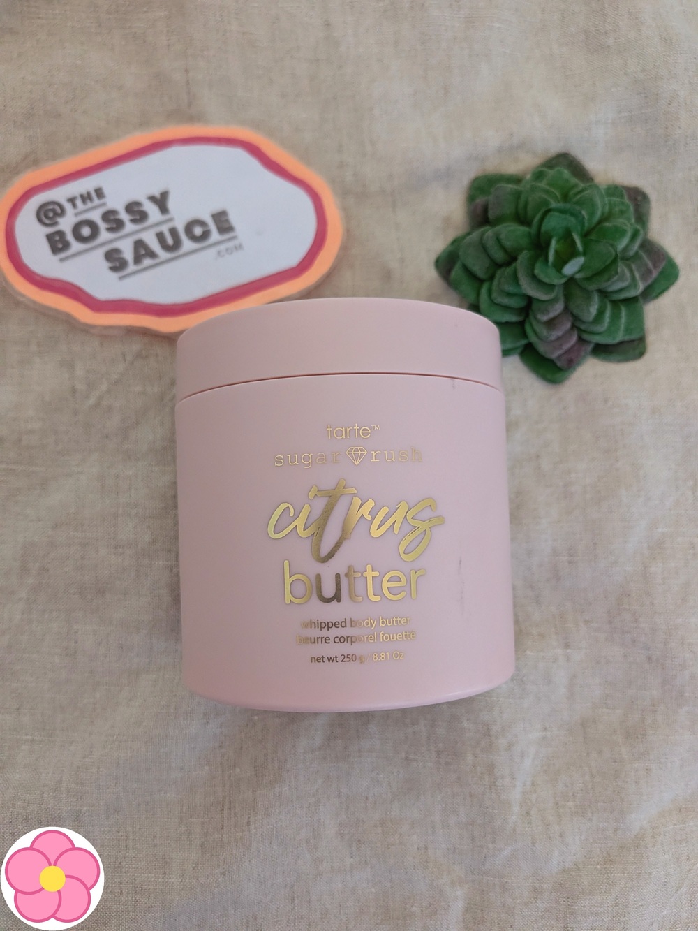 Tarte Sugar Rush Citrus Butter Whipped Body Butter 8.8 OZ NWT